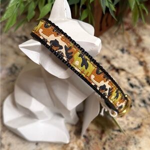 Small camo dog collar